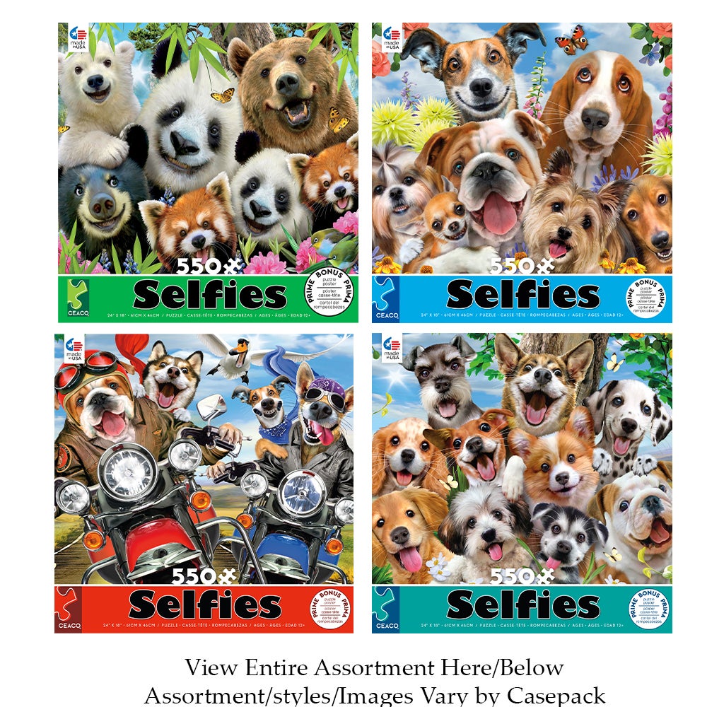 550PC SELFIES PUZZLE ASST (6) BL